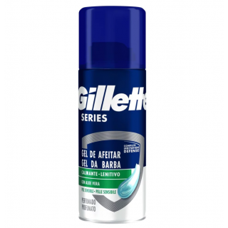 Gillette Series Soothing Shaving Gel for Sensitive Skin with Aloe Vera 75ml