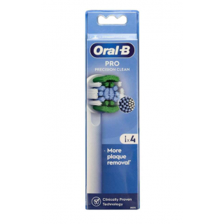 Oral-B Precision Clean Ανταλλακτικές Κεφαλές για Ηλεκτρική Οδοντόβουρτσα 4τεμάχια