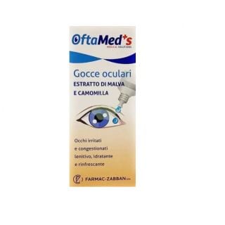 OftaMed's Eye Drops for Irritated Eyes with Mallow & Chamomile Extract 10ml