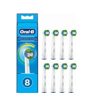 Oral-B Precision Clean CleanMaximiser Ανταλλακτικές Κεφαλές για Ηλεκτρική Οδοντόβουρτσα EB20RB 8τμχ
