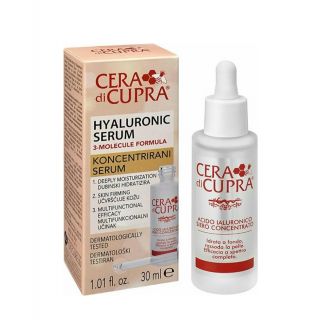 Cera di Cupra Hyaluronic Acid Concentrate Serum Εμπλουτισμένος Ορός Με 3 Τύπους Υαλουρονικού Οξέως 30ml