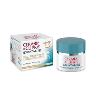 Cera di Cupra Idratante Crema Purificante Κρέμα 24ης Ενυδάτωσης για Λιπαρές - Μεικτές Επιδερμίδες 50ml