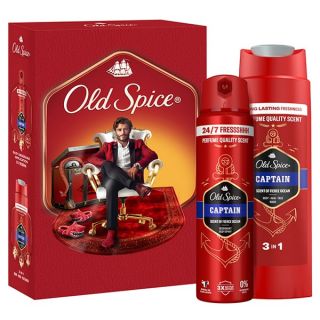 Old Spice Promo Captain Αποσμητικό 150ml & Αφρόλουτρο & Σαμπουάν 250ml