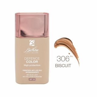 Bionike Defence Color High Protection Foundation Spf30, No306 Biscuit 30ml
