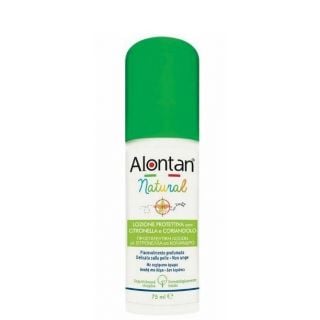Alontan Natural Spray Εντομοαπωθητική Λοσιόν με Σιτρονέλλα & Κόλιανδρο 75ml