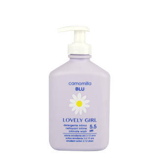 Camomilla Blu Lovely Girl pH5.5 Παιδικό Υγρό Καθαρισμού Ευαίσθητης Περιοχής 300ml