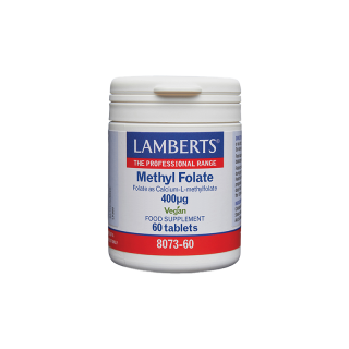 Lamberts Methyl Folate Συμπλήρωμα Διατροφής με Φολικό Οξύ 400μg  60tabs