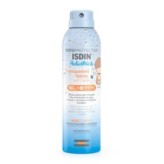 Isdin Fotoprotector Pediatrics Transparent Spray Wet Skin Παιδικό Αντηλιακό Σώματος SPF50 250ml