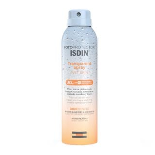 Isdin Fotoprotector Transparent Spray Wet Skin Αντηλιακό Σώματος SPF30