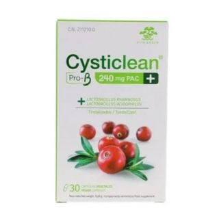 Vita Green Cysticlean Pro-B 240mg 15caps Συμπλήρωμα Διατροφής για την Υγεία του Ουροποιητικού Συστήματος