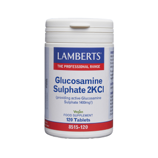 Lamberts New Glucosamine Sulphate 2KCl 120tabs Συμπλήρωμα Διατροφής Γλυκοζαμίνη