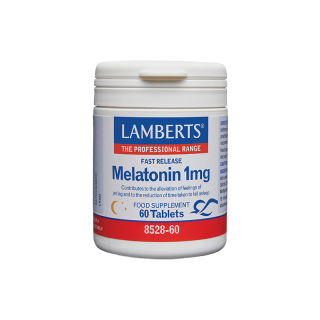 Lamberts Melatonin 1mg 60tabs Συμπλήρωμα Διατροφής Για Βελτίωση Ύπνου