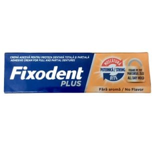 Fixodent Pro Plus Duo Action Στερεωτική Κρέμα για Τεχνητές Οδοντοστοιχίες 40gr