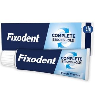 Fixodent Complete Strong Hold Στερεωτική Κρέμα Τεχνητής Οδοντοστοιχίας 47gr
