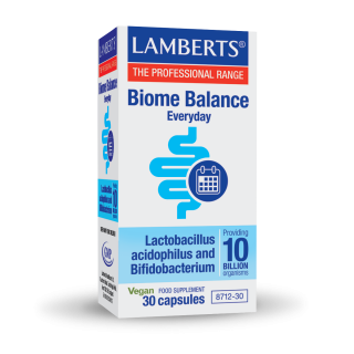 Lamberts Biome Balance Everyday 30caps 10 Billion Friendly Bacteria