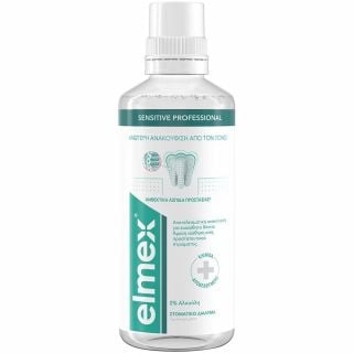 Elmex Sensitive Professional Mouth Wash 400ml Στοματικό Διάλυμα για Ευαίσθητα Δόντια