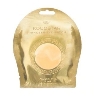 Kocostar Princess Eye Patch Gold 1 Pair  Hydrogel Eye Patches for Deep Hydration & Radiance
