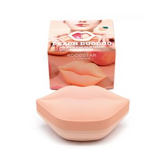 Kocostar Peach Duoduo Lip Scrub & Lip Oil in Cream for Dry Lips 43g