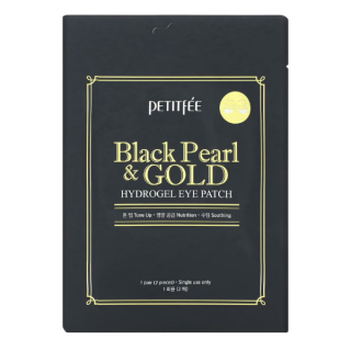 Petitfee Black Pearl & Gold Hydrogel Επιθέματα Ματιών 1 Ζευγάρι
