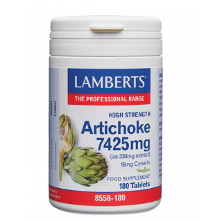 Lamberts Artichoke 8250mg 180ταμπλέτες Συμπλήρωμα Διατροφής με Αγκινάρα για τη Δυσπεψία