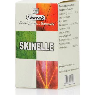 Charak Skinelle 50 Tabs Συμπλήρωμα Διατροφής Κατά της Ακμής και των Μολυσματικών Δερματοπαθειών