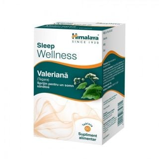 Himalaya Sleep Wellness Valeriana 60Caps Herbal Supplement for Natural Sleep & Relaxation