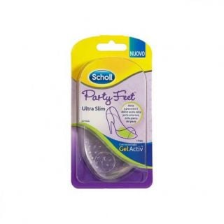 Dr. Scholl Gel Activ Party Feet Εξαιρετικά Λεπτά Πατάκια για το Μπροστινό Μέρος του Πέλματος 1ζευγάρι