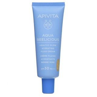 Apivita Aqua Beelicious SPF30 Tinted Λεπτόρρευστη Ενυδατική Κρέμα Με Χρώμα 40ml