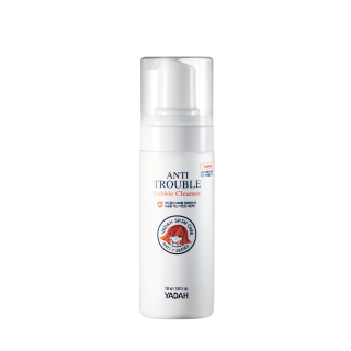 Yadah Anti-Trouble Bubble Cleanser 150ml – Gentle Foam Cleanser for Acne-Prone & Sensitive Skin