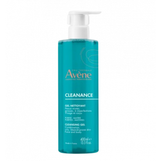 Avene Cleanance Gel Nettoyant 400ml Ζελ Καθαρισμού για Ακμή