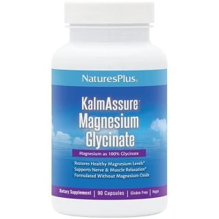 Nature's Plus Kalmassure Magnesium Glycinate Συμπλήρωμα Διατροφής Μαγνησίου 90κάψουλες