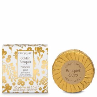 L'erbolario Golden Bouquet Perfumed Soap 100g Αρωματικό Σαπούνι