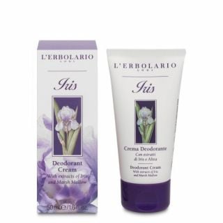 L' erbolario Iris Deodorant Cream 50ml Αποσμητική Κρέμα