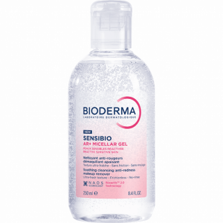 Bioderma Sensibio AR+ Micellar Gel 250ml Τζελ Καθαρισμού - Ντεμακιγιάζ Κατά της Ερυθρότητας 
