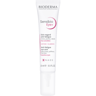 Bioderma Sensibio Eye+ Anti Fatigue Eye Care 15ml Κρέμα Ματιών Κατά των Μαύρων Κύκλων το Πρήξιμο & τις Λεπτές Γραμμές 