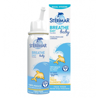 Stérimar Baby Nasal Hygiene Isotonic SeaWater, Ισότονο Σπρέι Θαλασσινού Νερού Για Μωρά & Βρέφη, 50ml
