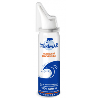 Sterimar Blocked Nose Υπέρτονο Ρινικό Αποσυμφορητικό 50ml