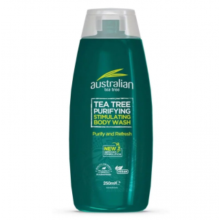 Optima Australian Tea Tree Deep Cleansing Skin Wash 250ml Καθαριστικό Σώματος με Έλαιο Τεϊόδεντρου