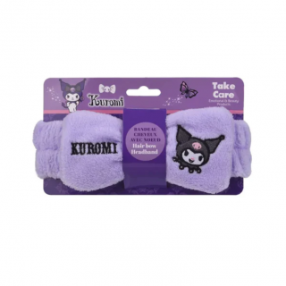 Take Care Kuromi Purple Makeup Removal Head Band 1item