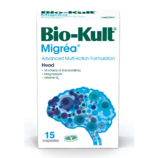 Bio-Kult Migrea Προβιοτική Φόρμουλα για Ομαλή Λειτουργία του Εγκεφάλου 15κάψουλες