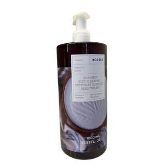 Korres Renewing Body Cleanser Yogurt 1Ltr Αφρόλουτρο Γιαούρτι