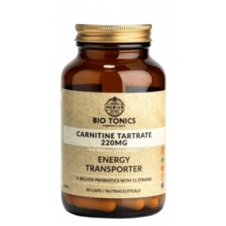 Bio Tonics Carnitine Tartare 220mg & Προβιοτικά Energy Transporter 90caps