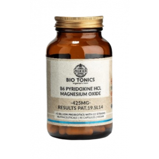 Bio Tonics Βιταμίνη Β6 και Μαγνήσιο 425mg 90 κάψουλες
