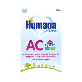 Humana AC Expert Anticolic 0m+ Γάλα σε Σκόνη 300gr