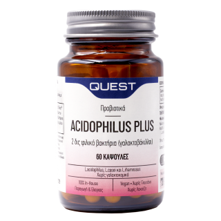 Quest Acidophilus Plus 60 Caps Προβιοτικό