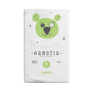 Agnotis Βρεφικές Πάνες Pants Νo6 17+kg 34τμχ