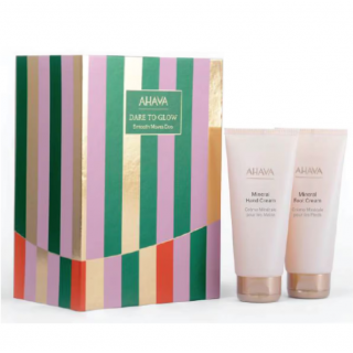 Ahava Promo Dare-to-Glow Smooth Moves Duo with Mineral Hand Cream 100ml & Foot Cream 100ml