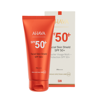Ahava Facial Skin Shield SPF 50+ PA++++ – Daily Urban Sun Protection with Osmoguard 50ml