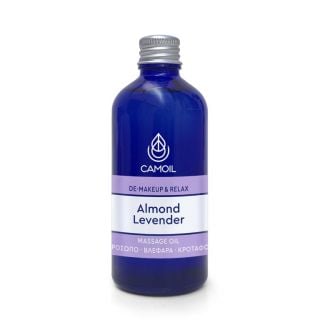 Zarbis Camoil Johnz Almond Lavender Oil 100ml Ξηρό Αμυγδαλέλαιο για Ντεμακιγιάζ & Χαλάρωση
