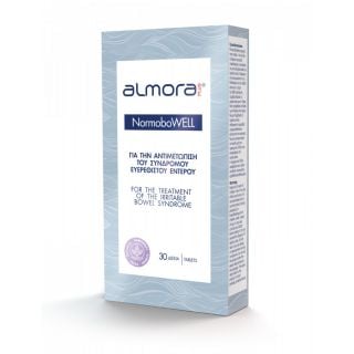 Almora Plus® NormoboWELL 30 Tabs για την Αντιμετώπιση των Συμπτωμάτων του Συνδρόμου Ευερέθιστου Εντέρου
